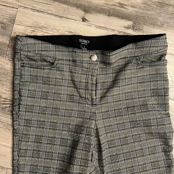 Green Checkered Slacks - Picture 3 of 4